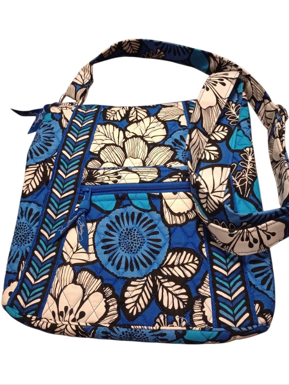 Vera Bradley Hipster Blue Bayou Collection Shoulder Bag, NWOT